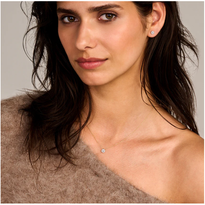 Juweel BLUSH LAB GROWN COLLIER 14K GEELGOUD LG DIAMONDS LG3010Y 