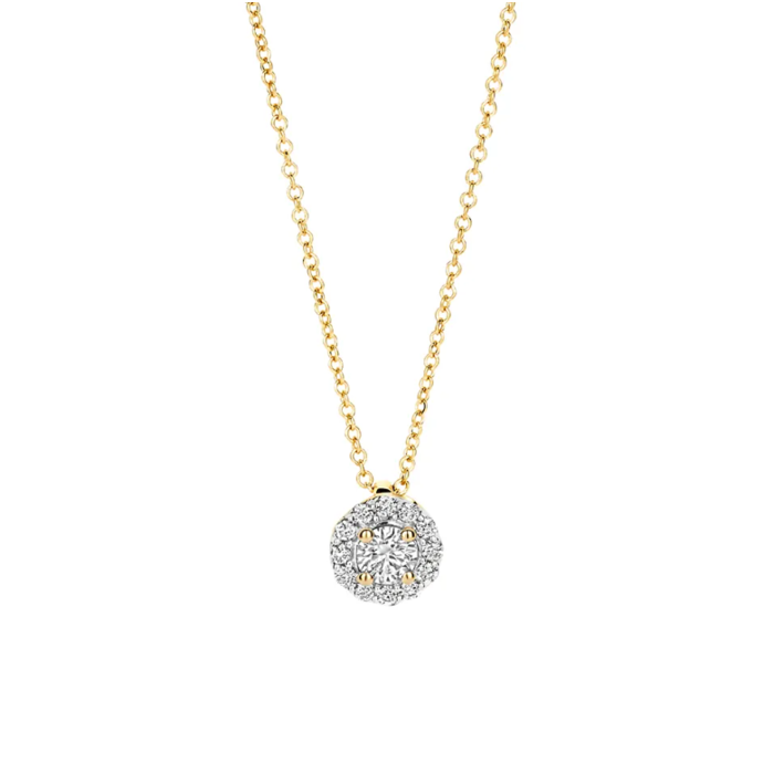 Juweel BLUSH LAB GROWN COLLIER 14K GEELGOUD LG DIAMONDS LG3010Y 