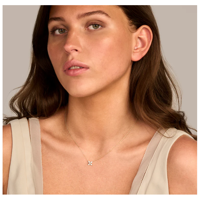Juweel BLUSH LAB GROWN COLLIER 14K GEELGOUD LG DIAMONDS LG3013Y 