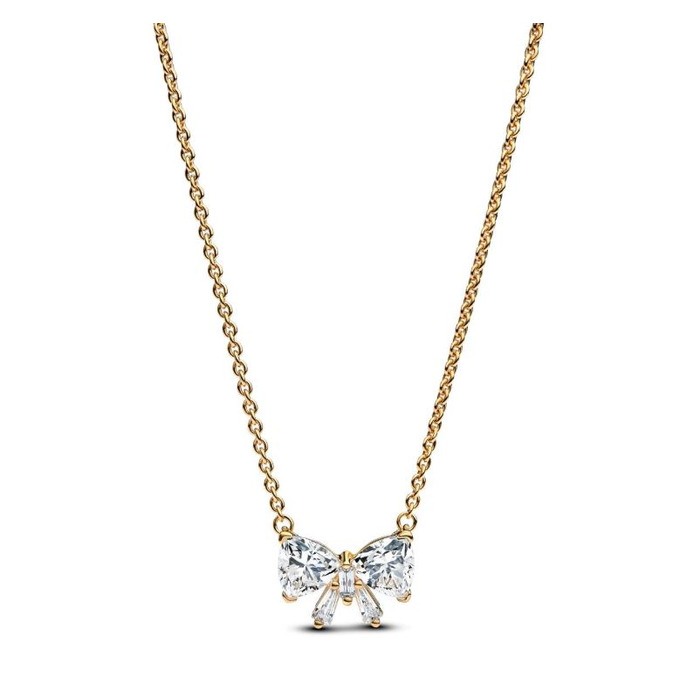 Juweel PANDORA BOW 14K GOLD-PLATED COLLIER 363508C01-45