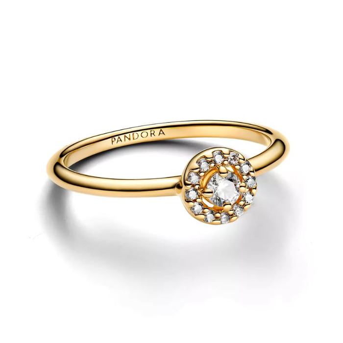 Juweel PANDORA 14K GOLD-PLATED RING 163554C01 