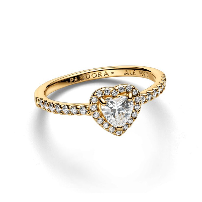 Juweel PANDORA HEART 14K GOLD-PLATED RING 168421C01 