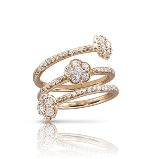 Juweel PASQUALE BRUNI FIGLIA DEI FIORI RING RED GOLD 16040R Juweel PASQUALE BRUNI FIGLIA DEI FIORI RING RED GOLD 16040R