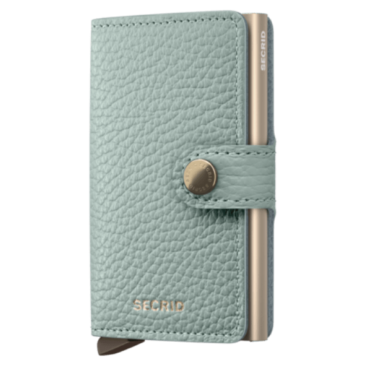 Lederwaren Secrid Wallet Miniwallet Pebble Sea Green Lederwaren Secrid Wallet Miniwallet Pebble Sea Green