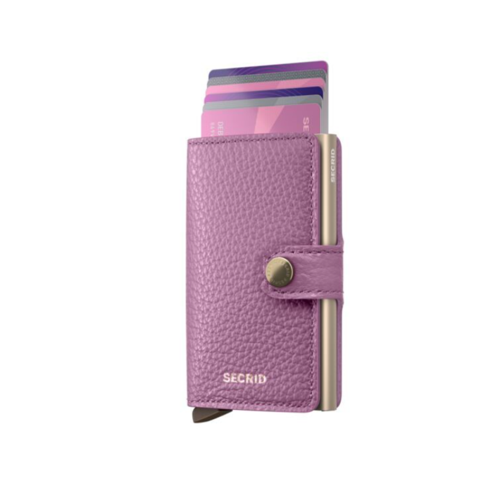 Lederwaren Secrid Wallet Miniwallet Pebble Orchid 