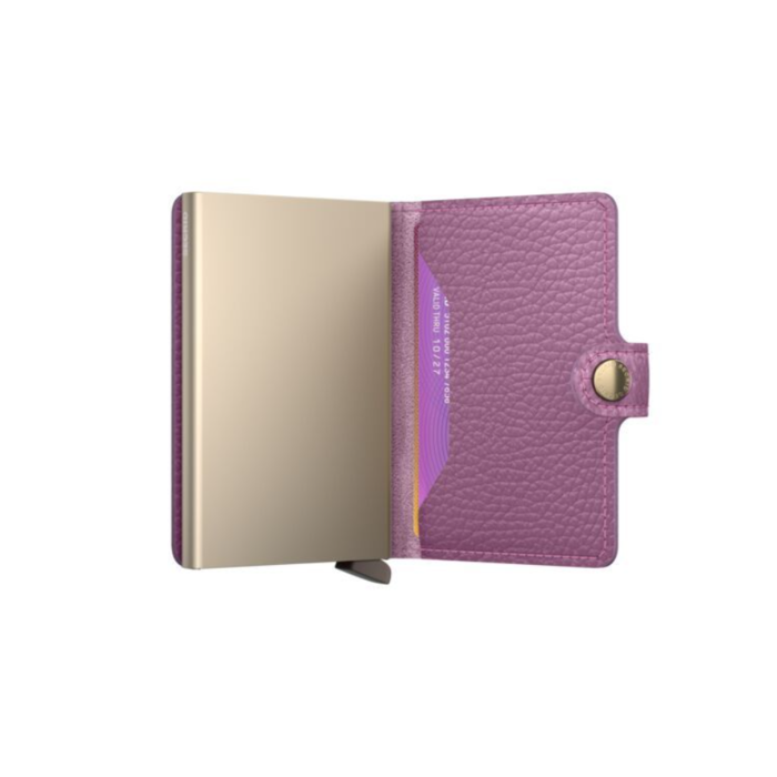 Lederwaren Secrid Wallet Miniwallet Pebble Orchid 