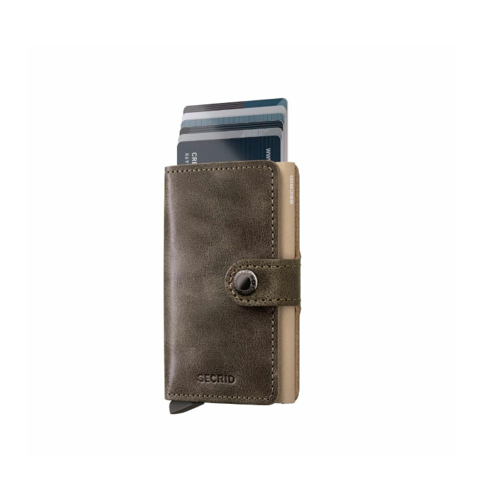 Lederwaren Secrid Wallet Miniwallet Vintage Traceable Clay 