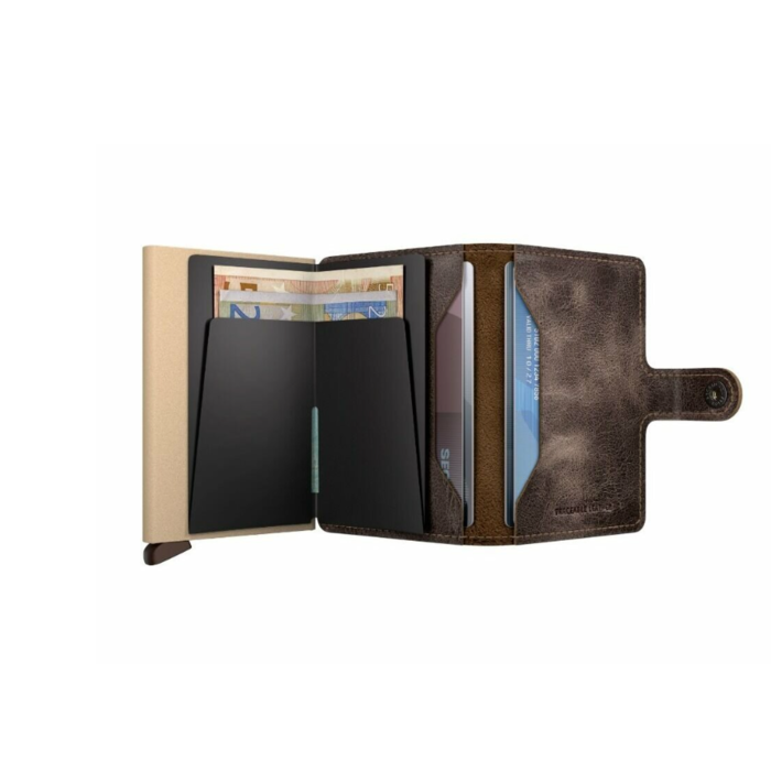Lederwaren Secrid Wallet Miniwallet Vintage Traceable Clay 