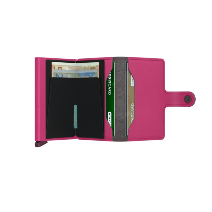 Lederwaren SECRID WALLET MINIWALLET YARD POWDER FUCHSIA 