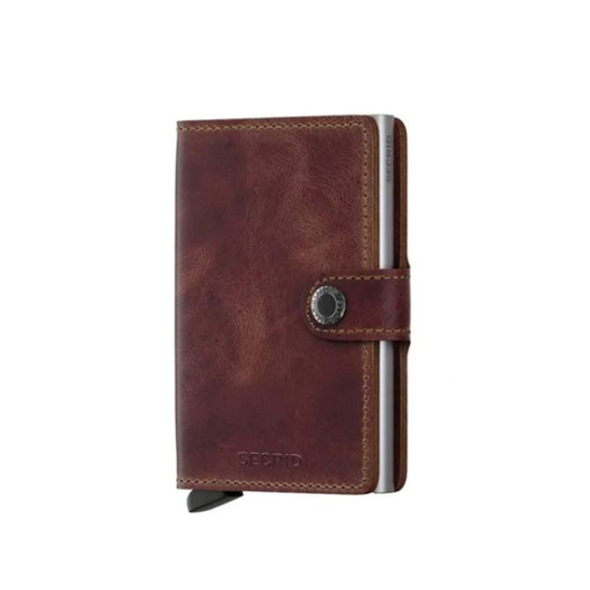 Lederwaren Secrid wallet miniwallet vintage brown Lederwaren Secrid wallet miniwallet vintage brown