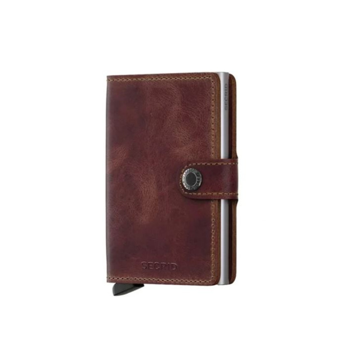 Lederwaren Secrid wallet miniwallet vintage brown 
