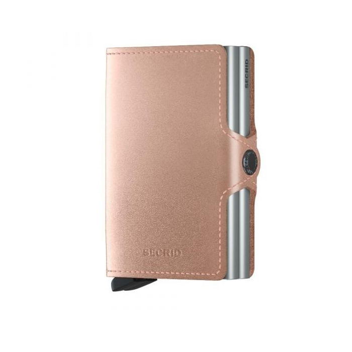 Lederwaren SECRID WALLET TWINWALLET METALLIC ROSE 