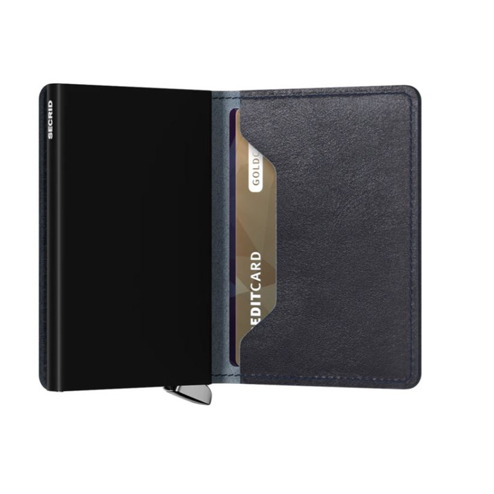 Lederwaren SECRID WALLET PREMIUM SLIMWALLET BASCO NAVY 