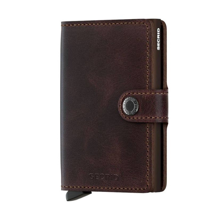 Lederwaren Secrid wallet miniwallet vintage chocolate 