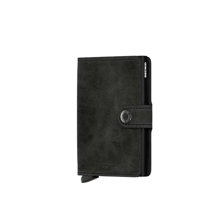 Lederwaren Secrid wallet miniwallet vintage black 