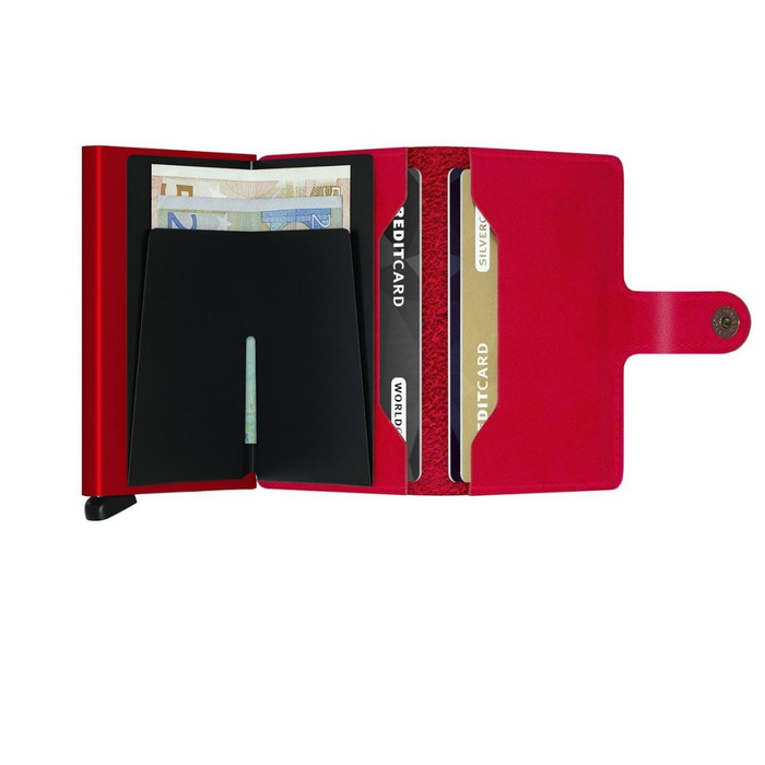 Lederwaren SECRID WALLET MINIWALLET ORIGINAL RED-RED 