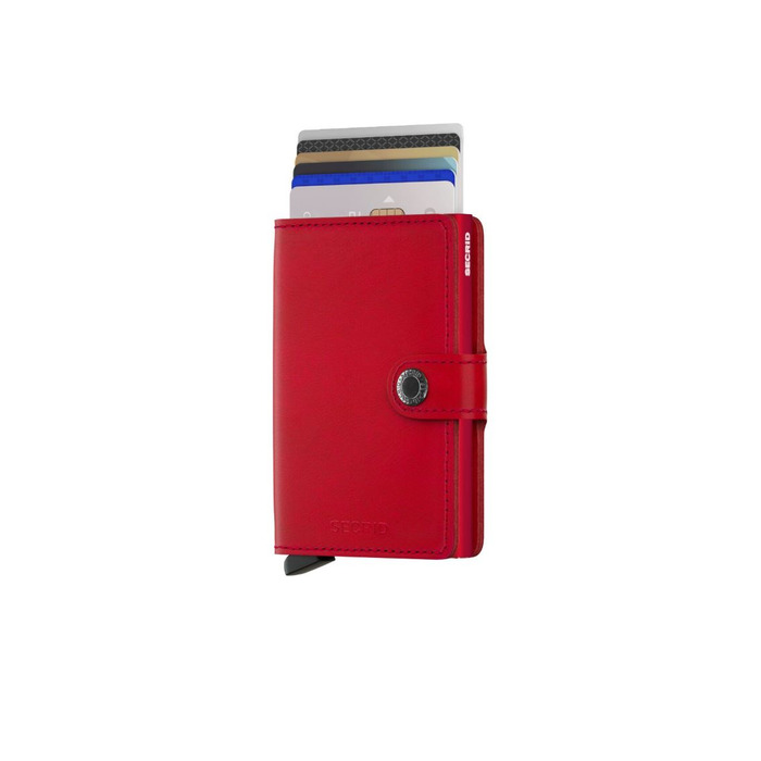 Lederwaren SECRID WALLET MINIWALLET ORIGINAL RED-RED 