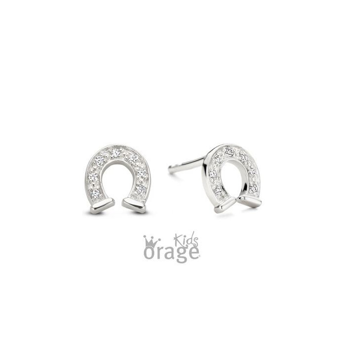 Juweel ORAGE KIDS OORSTEKERS HOEFIJZER K2796 