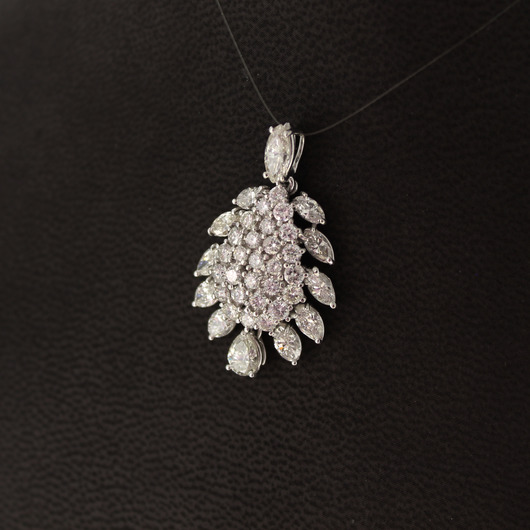 Juweel Hanger witgoud 18 karaat diamant '87727-2205-TWDH' Juweel Hanger witgoud 18 karaat diamant '87727-2205-TWDH'