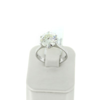 Juweel Solitair Witgoud 18 karaat Briljant 2.42ct '58353-587' TWDH' Juweel Solitair Witgoud 18 karaat Briljant 2.42ct '58353-587' TWDH'