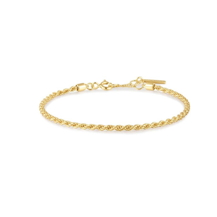 Juweel ANIA HAIE CHIC CREATOR ROPE TWIST BRACELET B058-04G 