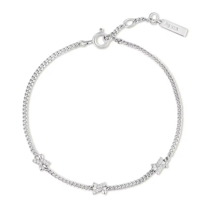 Juweel Ania Haie Dusk Divas cross station bracelet B061-03H 