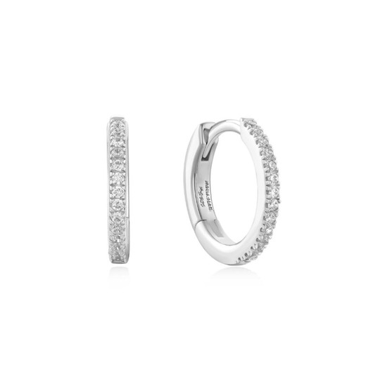 Juweel Ania Haie Pop Charms Classic Pave Huggies E060-02H  Juweel Ania Haie Pop Charms Classic Pave Huggies E060-02H