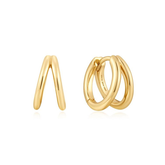 Juweel Ania Haie Sunshine Chaser double huggies E059-14G Juweel Ania Haie Sunshine Chaser double huggies E059-14G