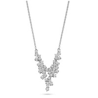 Juweel Silver Rose necklace goldplated CH2531W Juweel Silver Rose necklace goldplated CH2531W