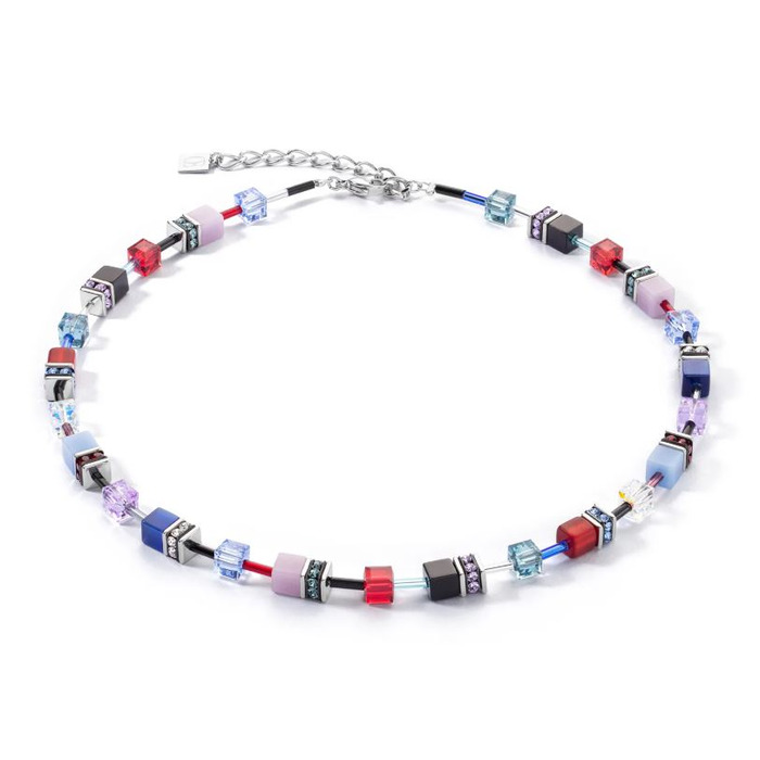 Juweel COEUR DE LION COLLIER ROT-BLAU-FLIEDER 2838/10-0330 