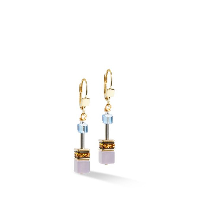Juweel COEUR DE LION PENDANTS D'OREILLE MULTICOLORE OR 2838/20-1516 