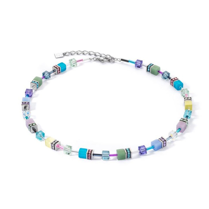 Juweel COEUR DE LION COLLIER MULTICOLORE PASTEL ARGENT 2838/10-1580 
