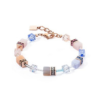 Juweel COEUR DE LION BRACELET BLEU CLAIR-BEIGE 4905/30-0738 Juweel COEUR DE LION BRACELET BLEU CLAIR-BEIGE 4905/30-0738