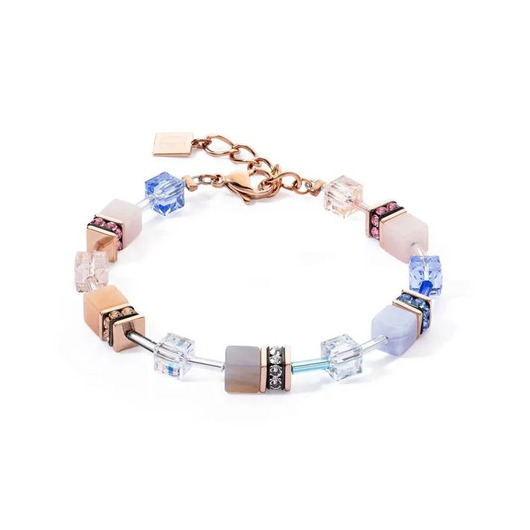 Juweel COEUR DE LION BRACELET BLEU CLAIR-BEIGE 4905/30-0738 Juweel COEUR DE LION BRACELET BLEU CLAIR-BEIGE 4905/30-0738