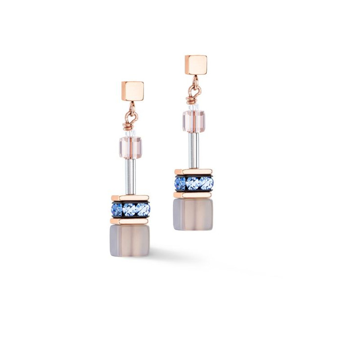 Juweel COEUR DE LION CLOUS D'OREILLE BLEU CLAIR-BEIGE 4905/21-0738 