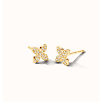Juweel DIAMANTI PER TUTTI LITTLE FLOWER EARRINGS M2252 YELLOW Juweel DIAMANTI PER TUTTI LITTLE FLOWER EARRINGS M2252 YELLOW
