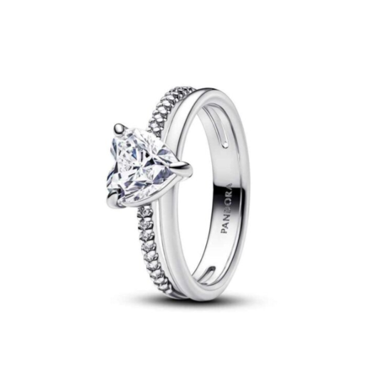 Juweel PANDORA 193100C01 HEART RING Juweel PANDORA 193100C01 HEART RING