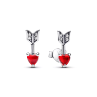Juweel PANDORA 293668C01 HEART ARROW STUDS Juweel PANDORA 293668C01 HEART ARROW STUDS