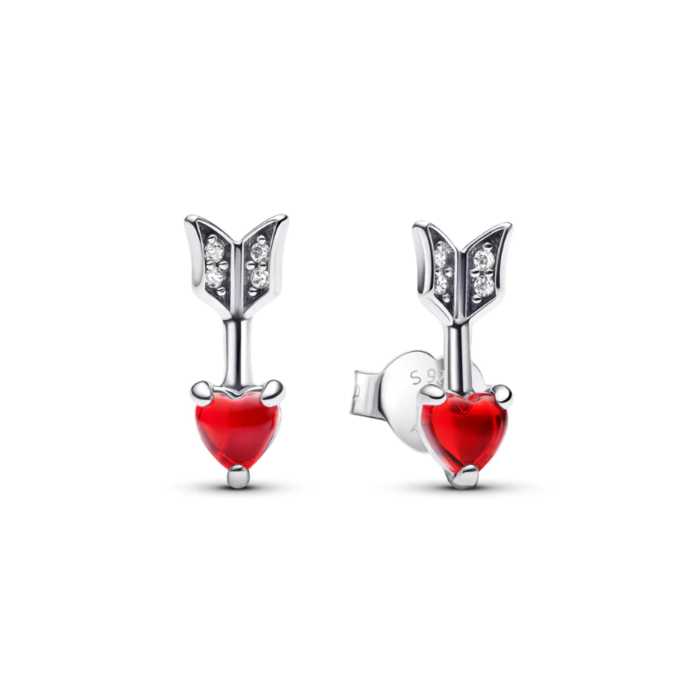 Juweel PANDORA 293668C01 HEART ARROW STUDS 