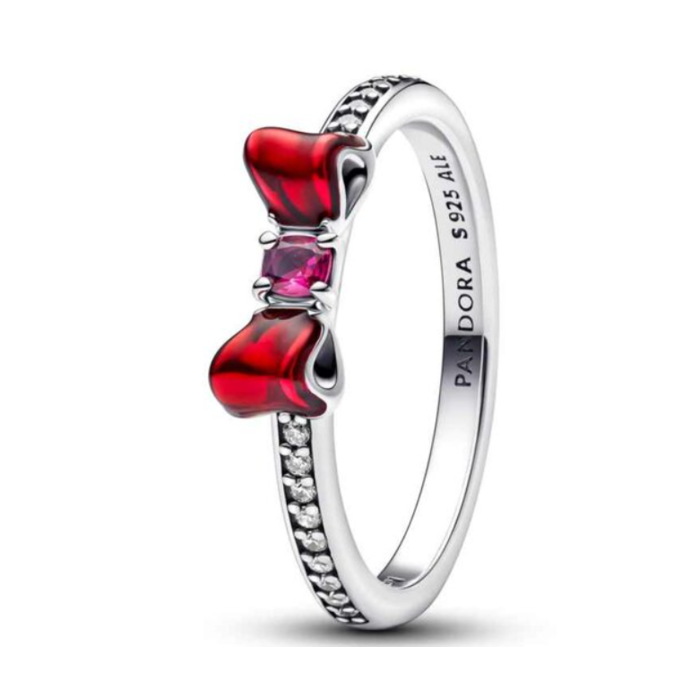 Juweel PANDORA 193652C01 RING SNOW WHITE BOW DISNEY 