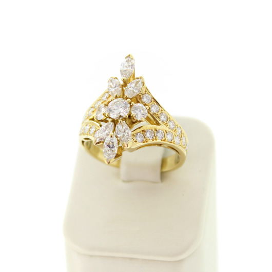 Juweel Ring Geelgoud 18 karaat diamant '88288-2217-TWDH' Juweel Ring Geelgoud 18 karaat diamant '88288-2217-TWDH'