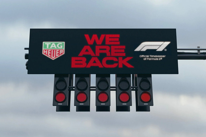 TAG Heuer Officiële tijdwaarnemer F1 TAG Heuer Officiële tijdwaarnemer F1