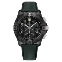 Horloge BREITLING Super Avenger B01 Chronograph 46 Night Mission SB0148101B1X1 Horloge BREITLING Super Avenger B01 Chronograph 46 Night Mission SB0148101B1X1