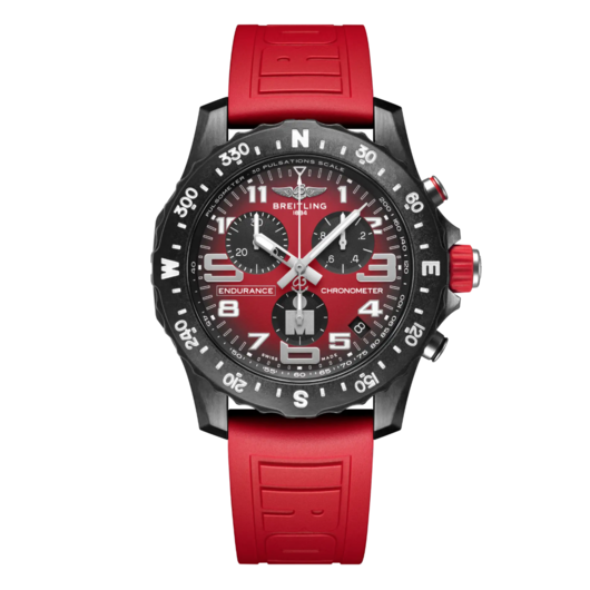 Horloge Breitling Endurance Pro 44 Ironman Breitlight - Red X823109A1K1S1  Horloge Breitling Endurance Pro 44 Ironman Breitlight - Red X823109A1K1S1