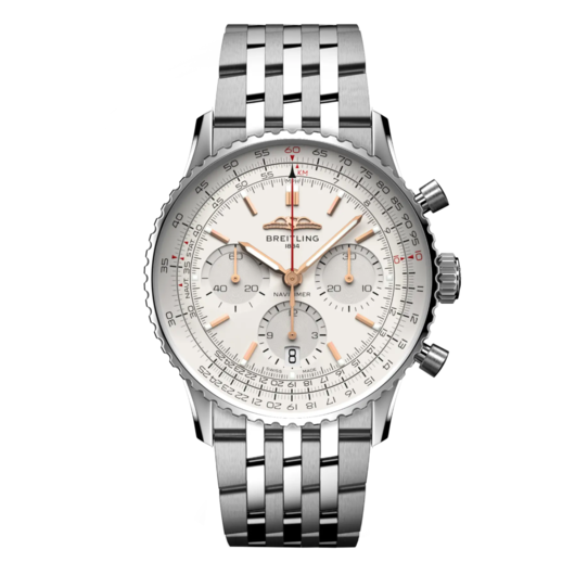 Horloge Breitling Navitimer B01 Chronograph 41 AB0139211G1A1 Horloge Breitling Navitimer B01 Chronograph 41 AB0139211G1A1