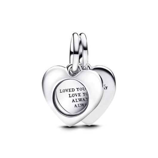 Juweel PANDORA ENGRAVABLE HEART 793671C00  Juweel PANDORA ENGRAVABLE HEART 793671C00