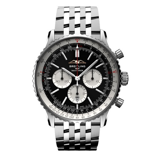 Horloge Breitling Navitimer B01 Chronograph 46 AB0137211B1A1 Horloge Breitling Navitimer B01 Chronograph 46 AB0137211B1A1