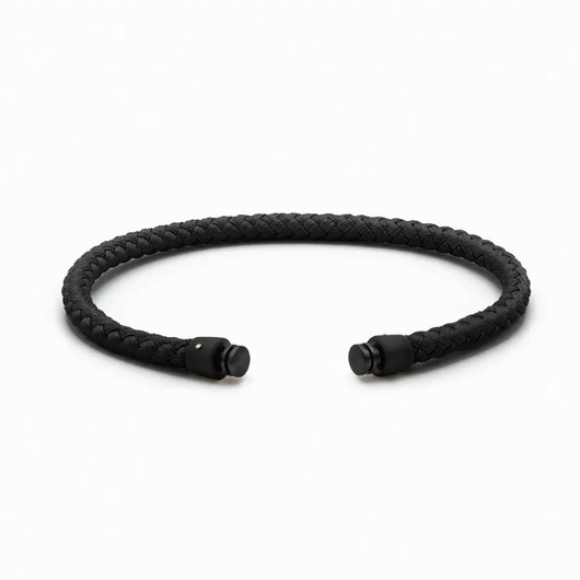 Juweel MATTIOLI PUZZLE TECHNO CORD BLACK TITANIUM/ROSE GOLD MRI054Z211NE  Juweel MATTIOLI PUZZLE TECHNO CORD BLACK TITANIUM/ROSE GOLD MRI054Z211NE