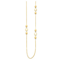 Juweel Femme Adorée collier 18 karaat geelgoud maansteen 11C11244 Juweel Femme Adorée collier 18 karaat geelgoud maansteen 11C11244