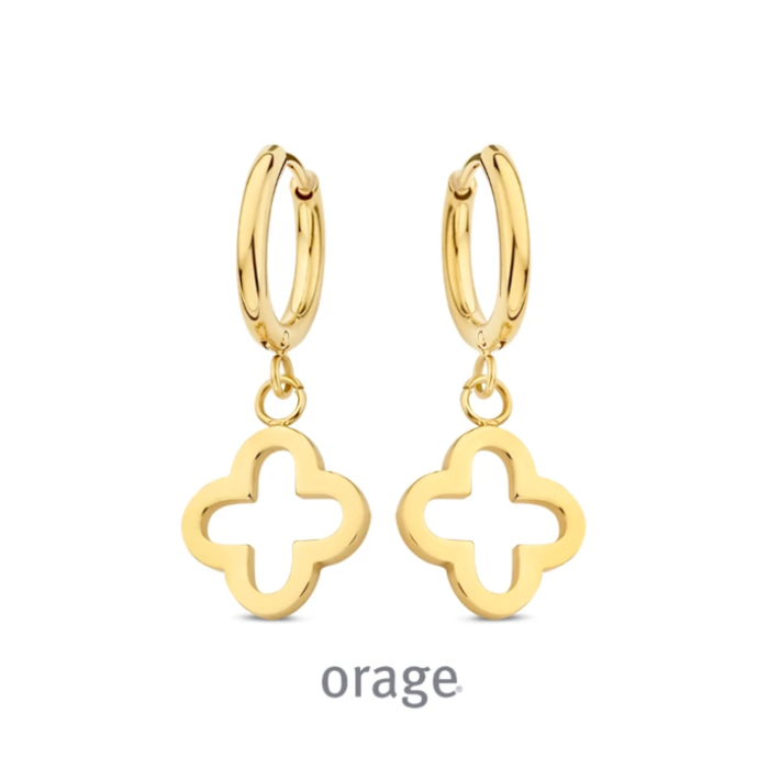 Juweel ORAGE OORSTEKERS STAAL BA256 